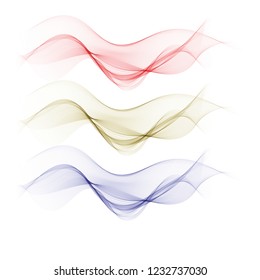 Smooth,clear,beautiful waves set.Wave abstract background.
