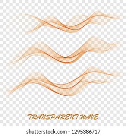 Smooth,clear,beautiful waves set.Wave abstract background.