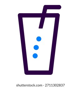 Ícone de garrafa Smoothie. Ilustração vetorial linear de uma garrafa de smoothie isolada sobre fundo branco.