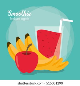 Smoothie drink glass design