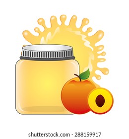 smoothie fruit  design, vector illustration eps10 graphic 