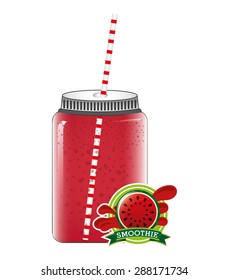 smoothie fruit  design, vector illustration eps10 graphic 