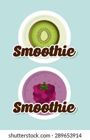 smoothie fruit design, vector illustration eps10 graphic 