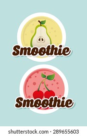 smoothie fruit design, vector illustration eps10 graphic 