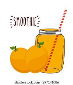 smoothie fruit design, vector illustration eps10 graphic 