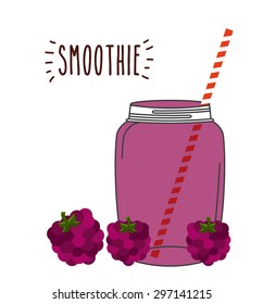 smoothie fruit design, vector illustration eps10 graphic 