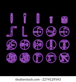 smoothie fruit juice food shake neon light sign vector. healthy fresh, glass strawberry, summer detox beverage, milk yogurt, sweet cocktail smoothie fruit juice food shake Illustrations