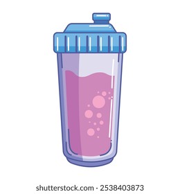 smoothie healthy lifestyle isolated icon