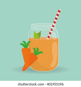 Smoothie icon design , vector illustration