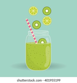 Smoothie icon design , vector illustration