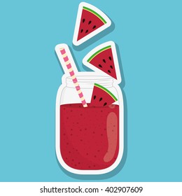 Smoothie icon design , vector illustration