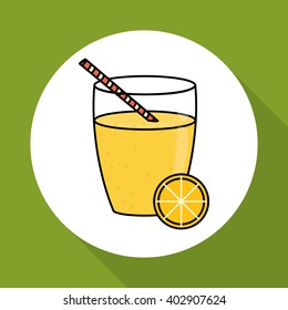 Smoothie icon design , vector illustration