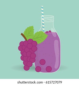 Smoothie icon design , vector illustration