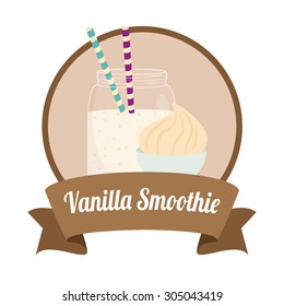 Smoothie icon digital design, vector illustration 10 eps graphic