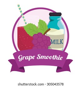 Smoothie icon digital design, vector illustration 10 eps graphic