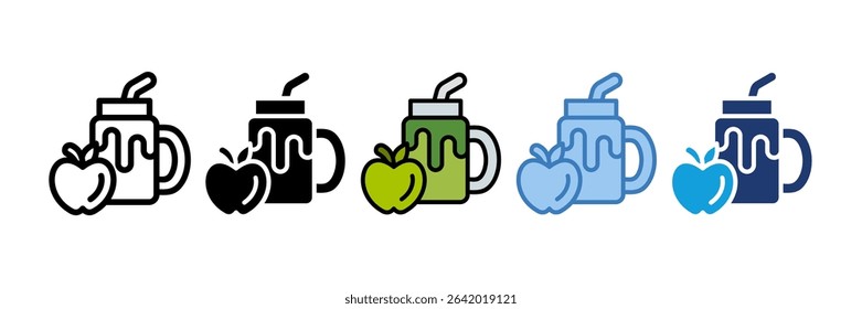 Smoothie Icon Element For Design