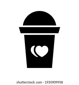smoothie icon or logo isolated sign symbol vector illustration - high quality black style vector icons
