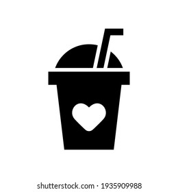 smoothie icon or logo isolated sign symbol vector illustration - high quality black style vector icons
