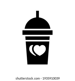 smoothie icon or logo isolated sign symbol vector illustration - high quality black style vector icons

