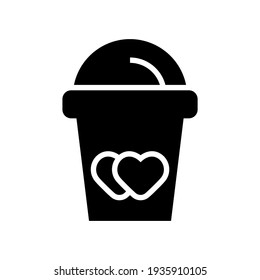 smoothie icon or logo isolated sign symbol vector illustration - high quality black style vector icons
