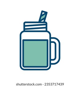 smoothie icon vector design template in white background