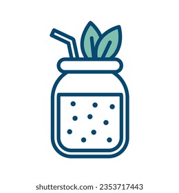 plantilla de diseño de vectores de iconos lisos en fondo blanco