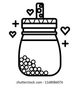 Smoothie. Pomegranate smoothie icon