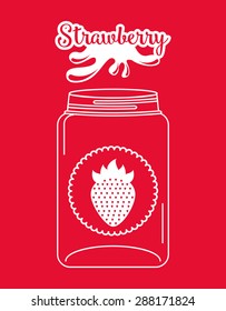 smoothie product design, vector illustration eps10 graphic 