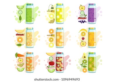 Smoothie Recipe Set