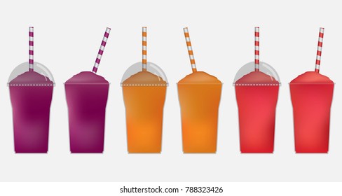 smoothie set. healthy juice fresh diet ,vector illustration Isolated white background