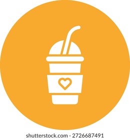 Smoothie Vektor Symbol Design Illustration