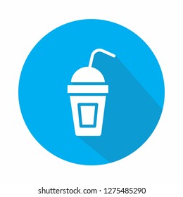  Smoothie vector icon illustration