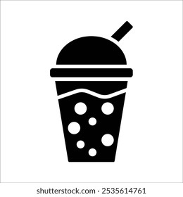 smoothie vector icon line template