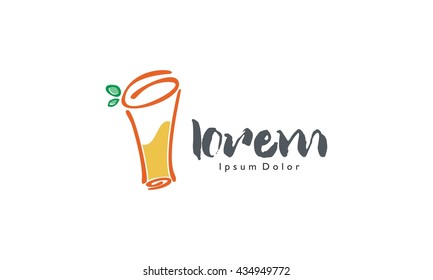 Smoothies or juice Logo Vector