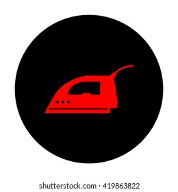 Smoothing, Iron icon