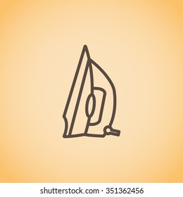 smoothing-iron icon