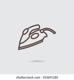 smoothing-iron icon