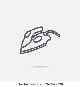 smoothing-iron icon