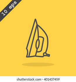 smoothing-iron icon