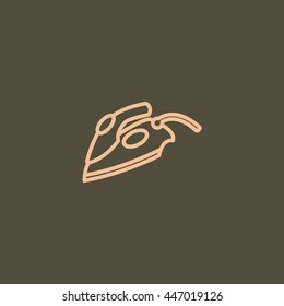 Smoothing-iron  Icon. 