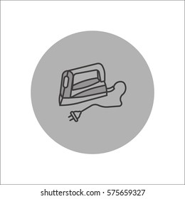 smoothing-iron icon