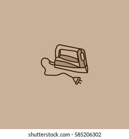 smoothing-iron icon
