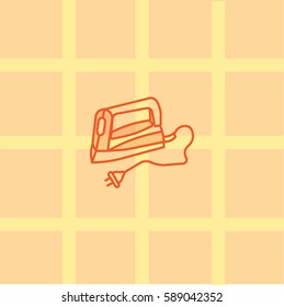 smoothing-iron icon