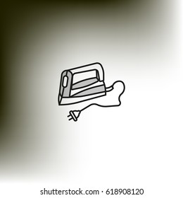 smoothing-iron icon