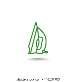  Smoothing-iron  Icon Vector.