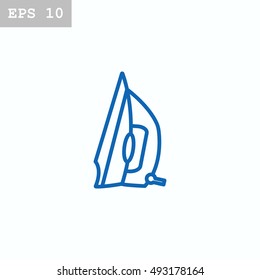  Smoothing-iron  Icon Vector.