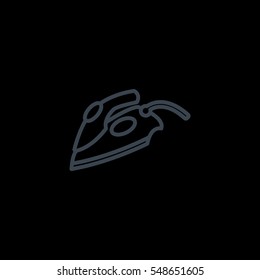  Smoothing-iron  Icon Vector.