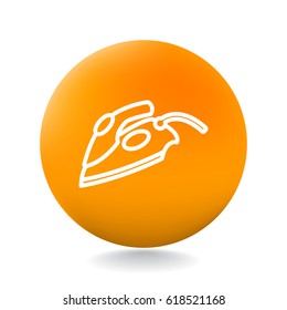  Smoothing-iron  Icon Vector.