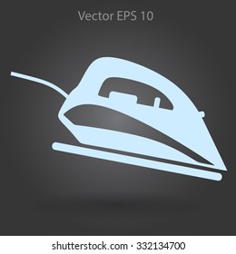 smoothing-iron vector illustration