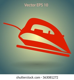 smoothing-iron vector illustration
